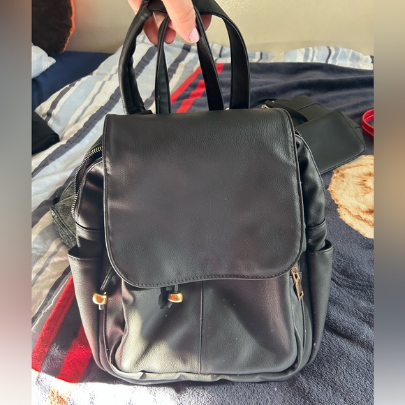 Amazon Handbags - Leather book bag